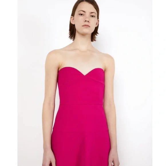 ZARA Midi Bustier Dress - Picture 7 of 9